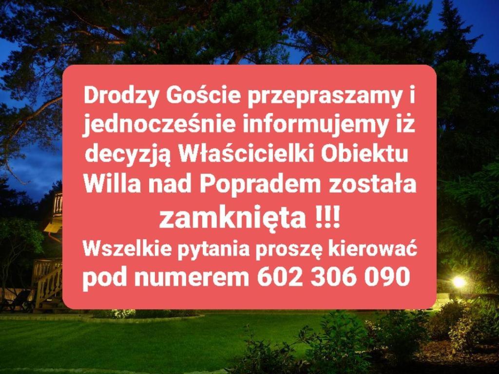 Willa Nad Popradem Bed & Breakfast